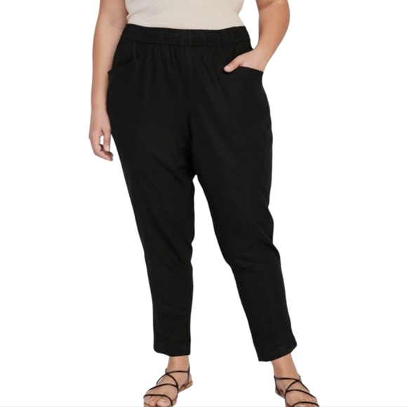 Old Navy Pants - Old Navy Woman's Black Tencel Pants Size 4X